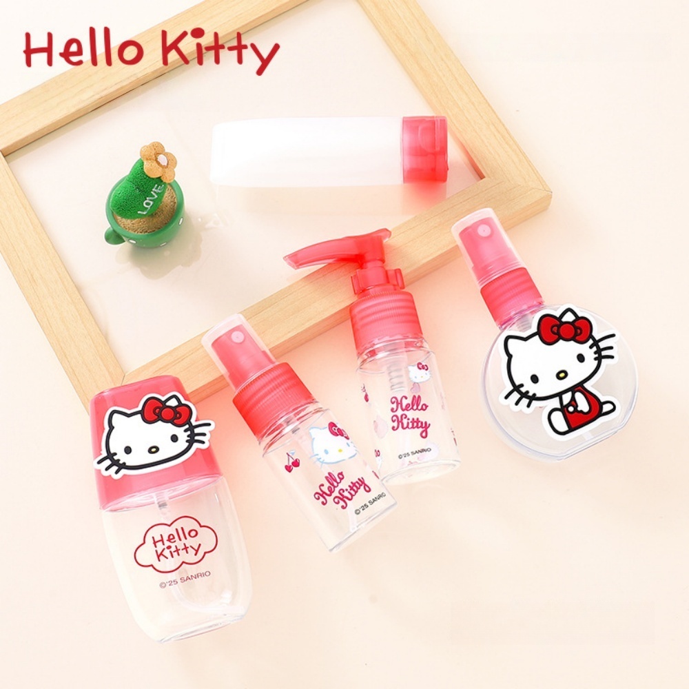 Travel Accessories Bottles - 55/60/100 ml Echte Sanrio Plastic Hervulbare