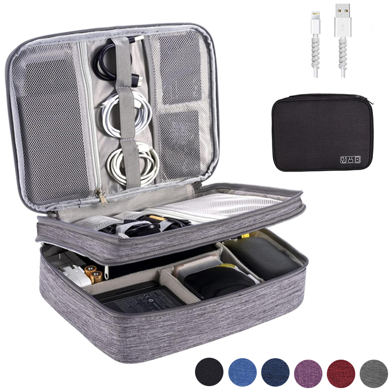 Travel Accessories And Gadgets - Draagbare Digitale Opbergtas USB Gadget Waterdichte