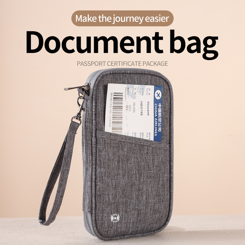 Travel Accessories Essentials - Rfid-blokkerende paspoortportemonnee Paspoorthouder Tas Familie Reisbenodigdheden