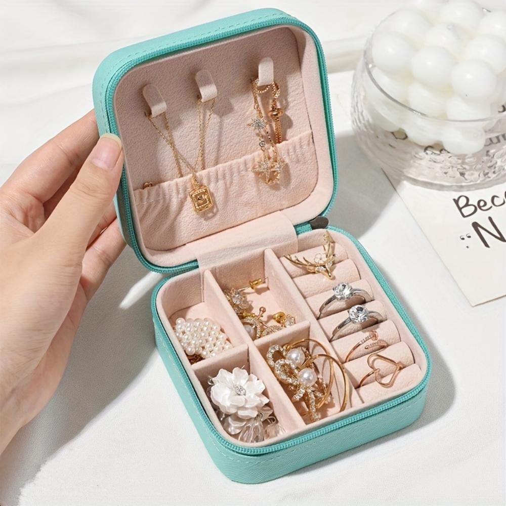 Travel Jewellery & Accessories Organiser - Mini-sieradendoosje, sieradenorganizer voor op reis, draagbare