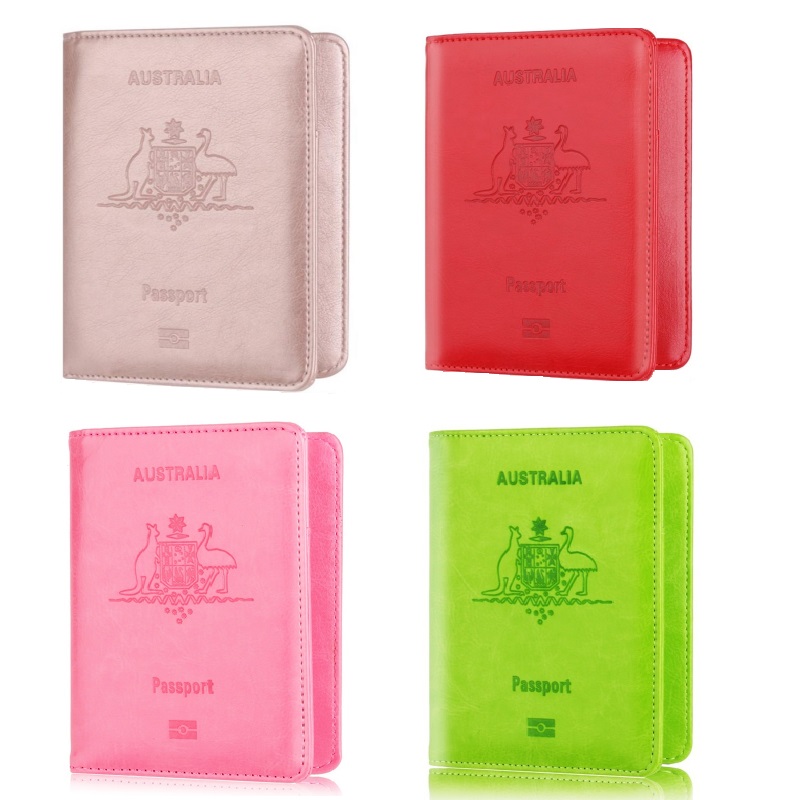 Travel Accessories Australia - Australië Travel Passport Cover Wallet Unisex