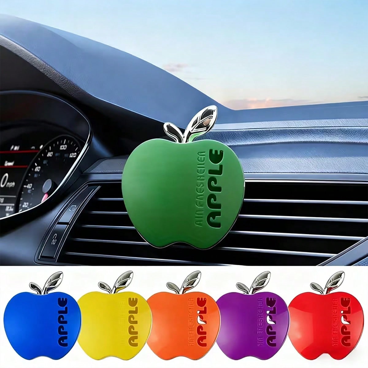 Travel Accessories Apple - 5 geurstukjes + 1 appelvormige luxe