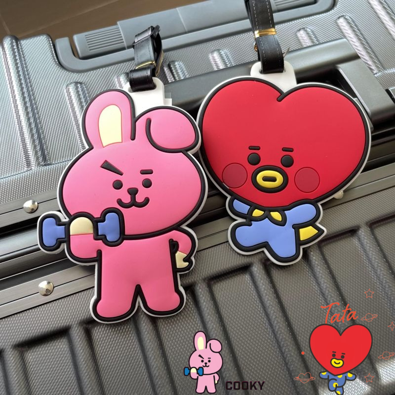 Travel Accessories List - BT21 cartoon schattige sleutelhanger Kawaii unisex
