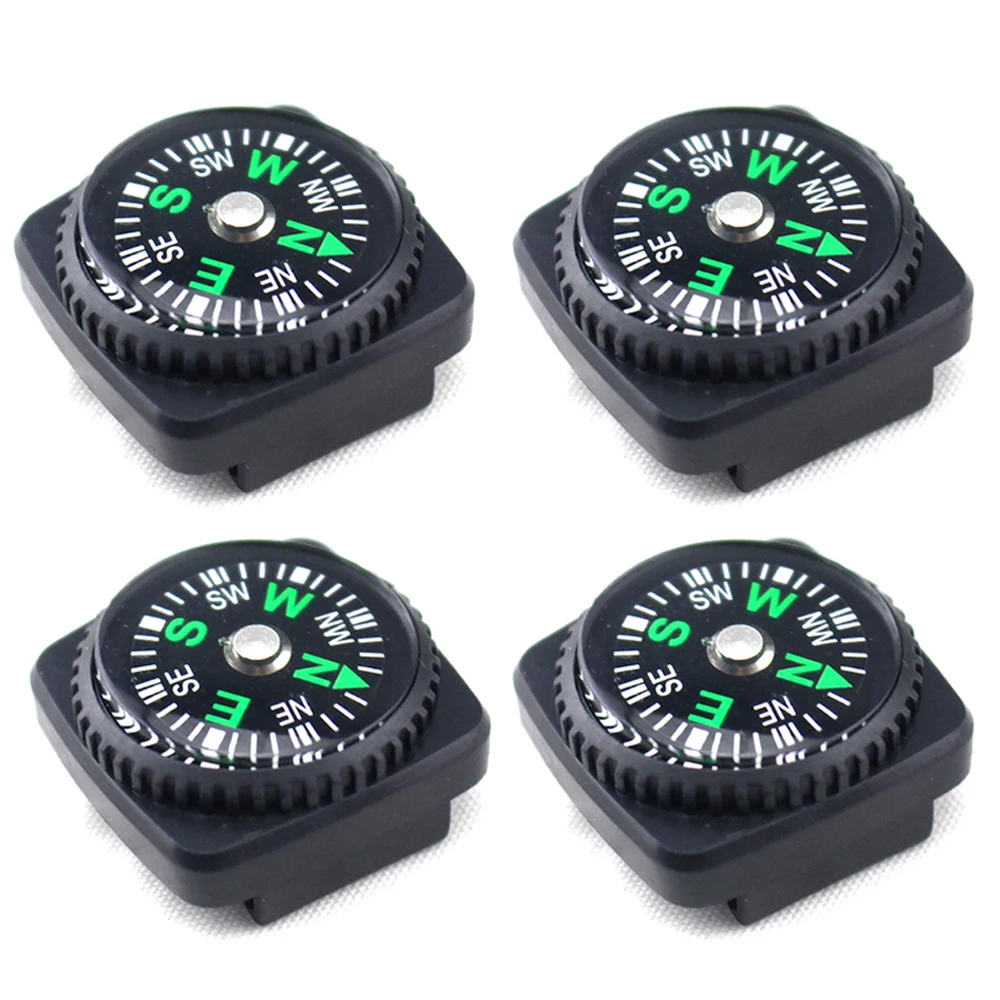 Travel Accessories Guide - 1/5 PCS Horlogeband Knop Kompas Mini