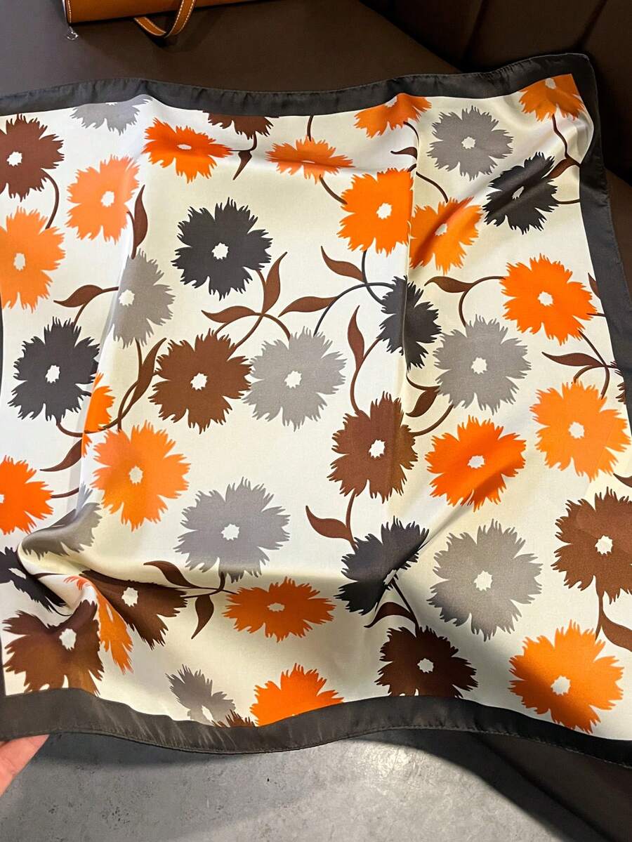 Travel Accessories Essentials - 1 stuk lente/zomer nieuwe oranje bloemen