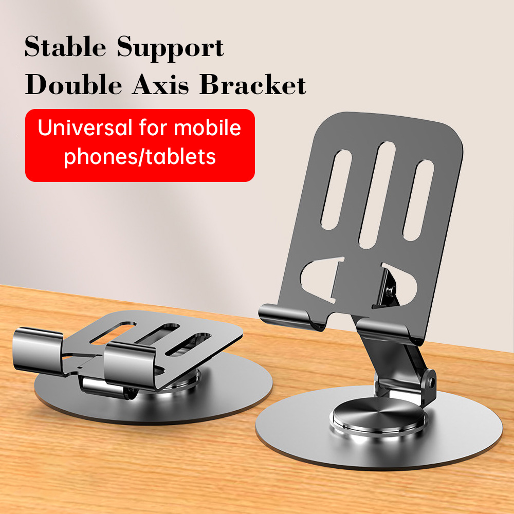 Travel Accessories Essentials - 360 ° Roterende tablet-telefoonstandaard In hoogte