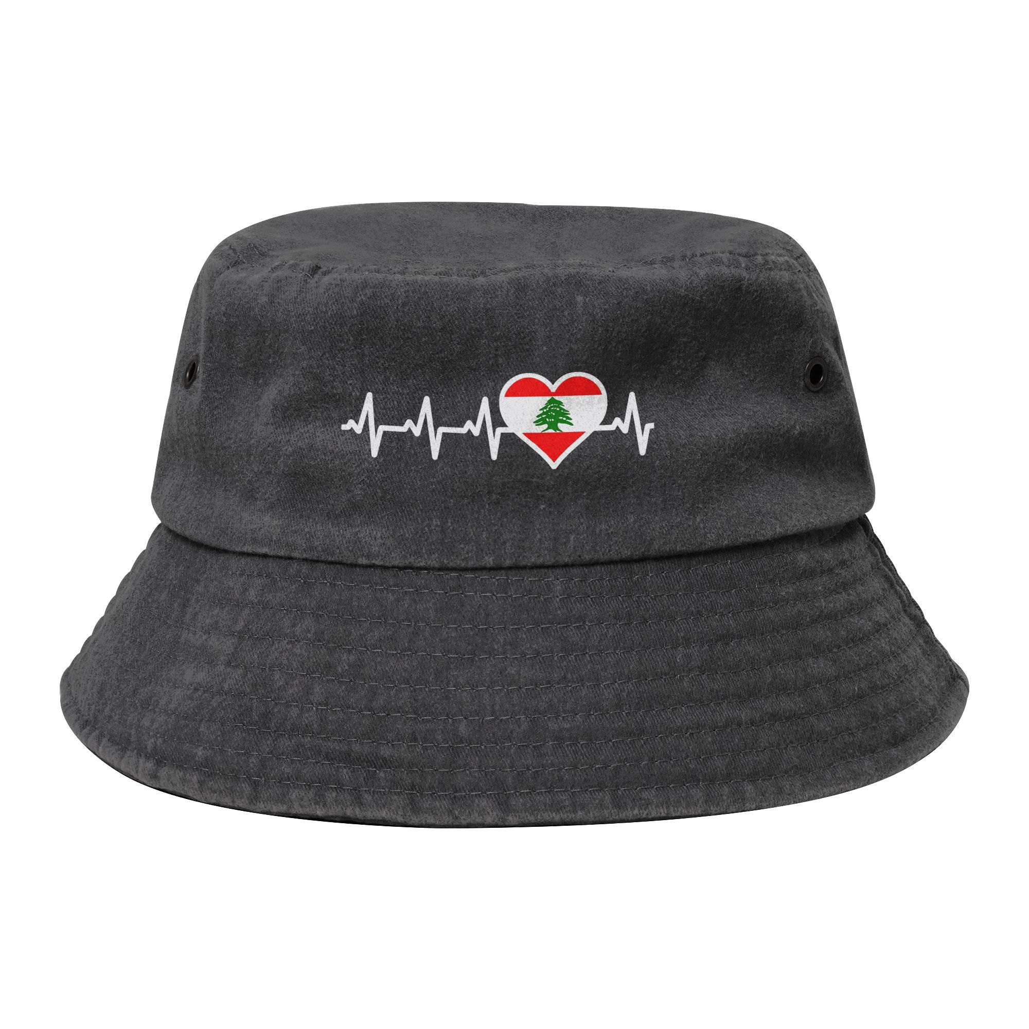Travel Accessories Lebanon - Libanon Vlag Hart Mannen Vrouwen Emmerhoed
