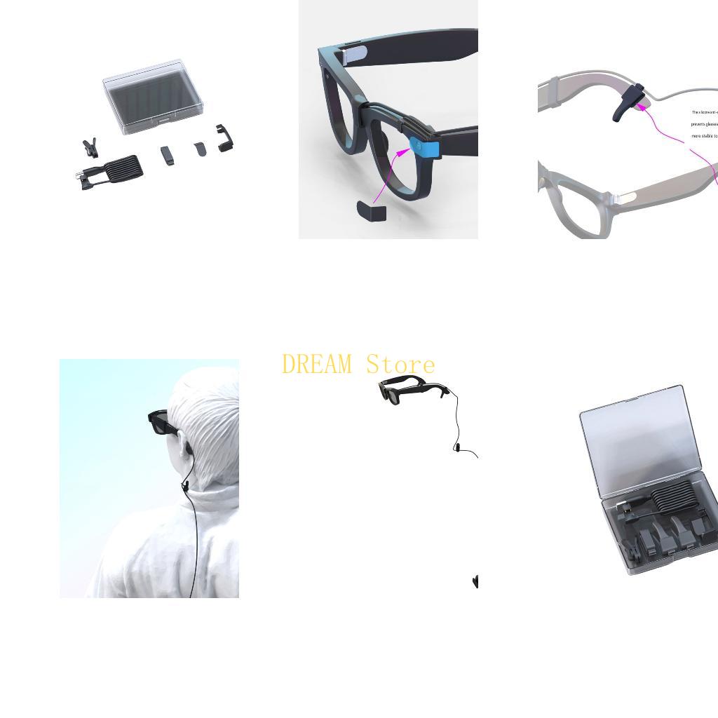 Travel Accessories Guide - Kabelaccessoireset voor dagelijkse brillen, oplaadkabel met