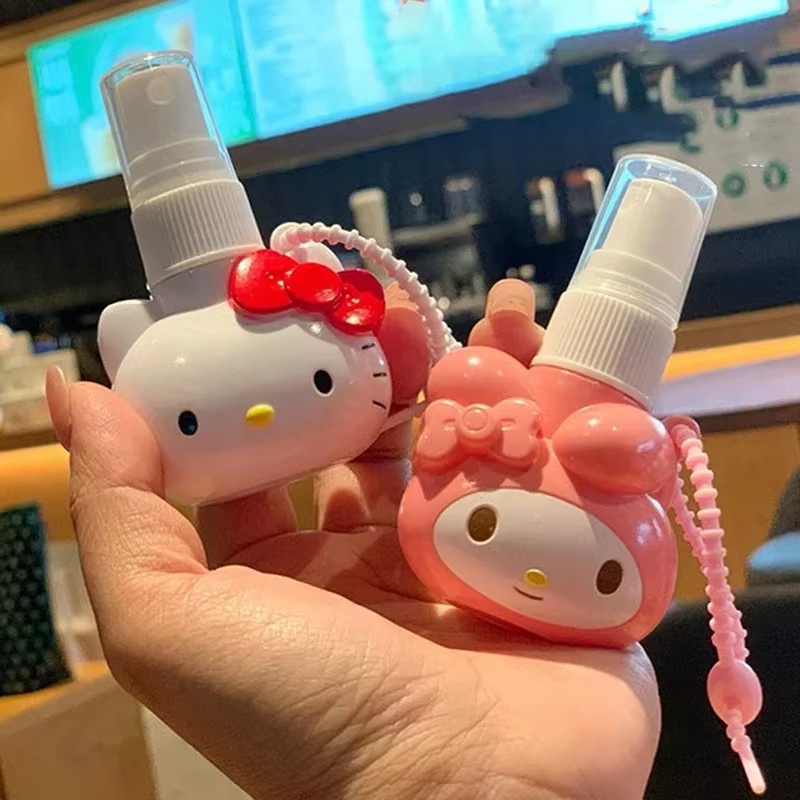 Travel Accessories Bottles - 50ml Kawaii Anime Sanrio Sprayfles Kuromi