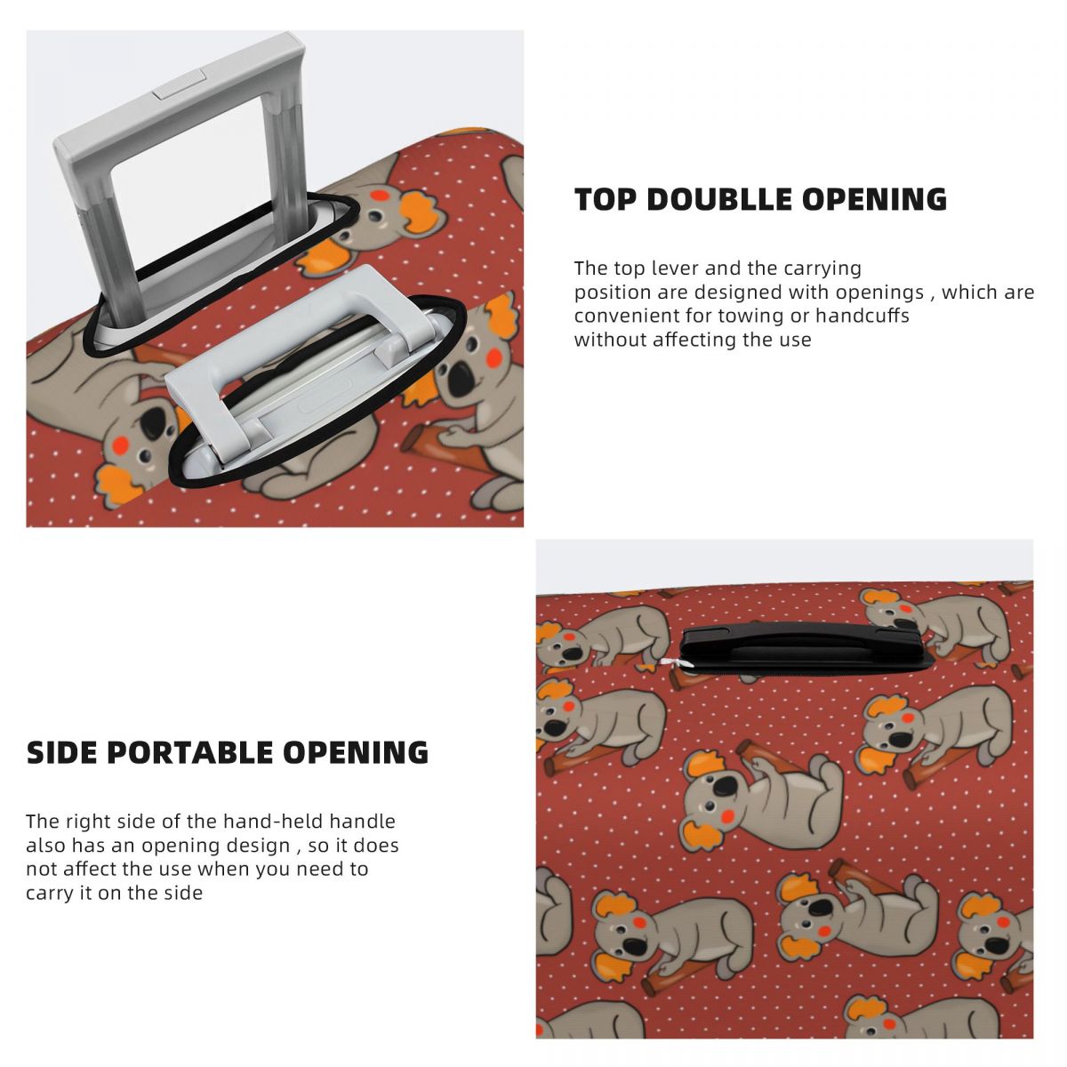 Aangepaste schattige Australië - Travel Accessories Australia recensie en prijs