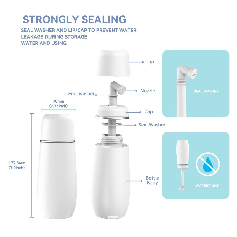 Draagbaar bidet voor reisvrien - Travel Accessories Bottles recensie en prijs