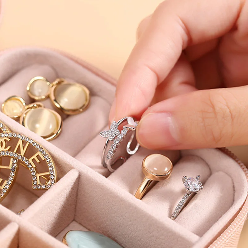 Paarse letters sieradendoos hu - Travel Jewellery & Accessories Organiser recensie en prijs