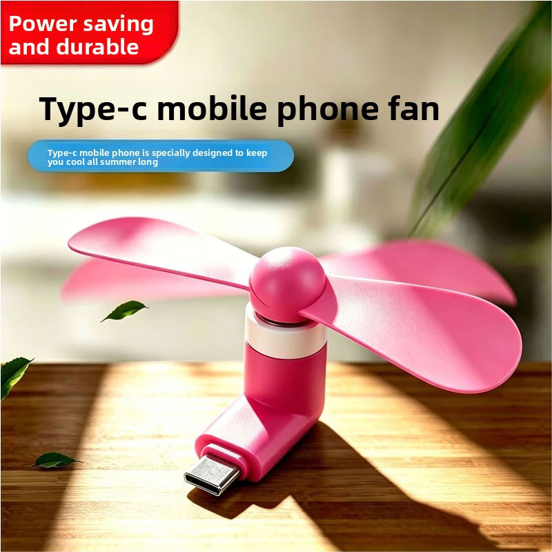 Type C Mini-telefoonventilator - Travel Accessories And Gadgets recensie en prijs