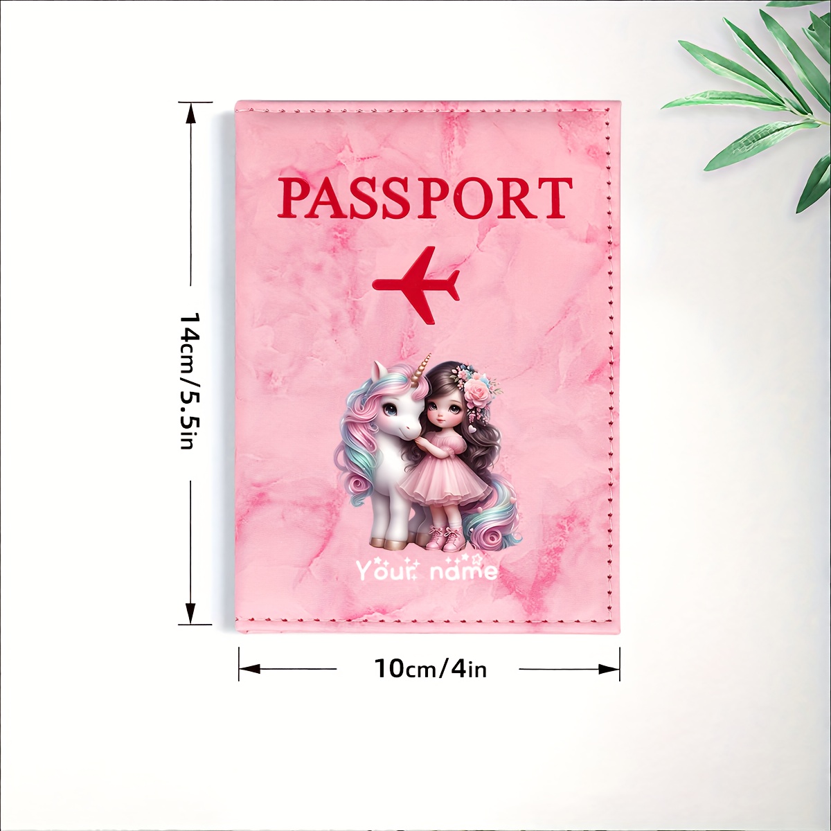 Unicorn Girl-patroon PU-paspoo - Travel Accessories And Gadgets recensie en prijs