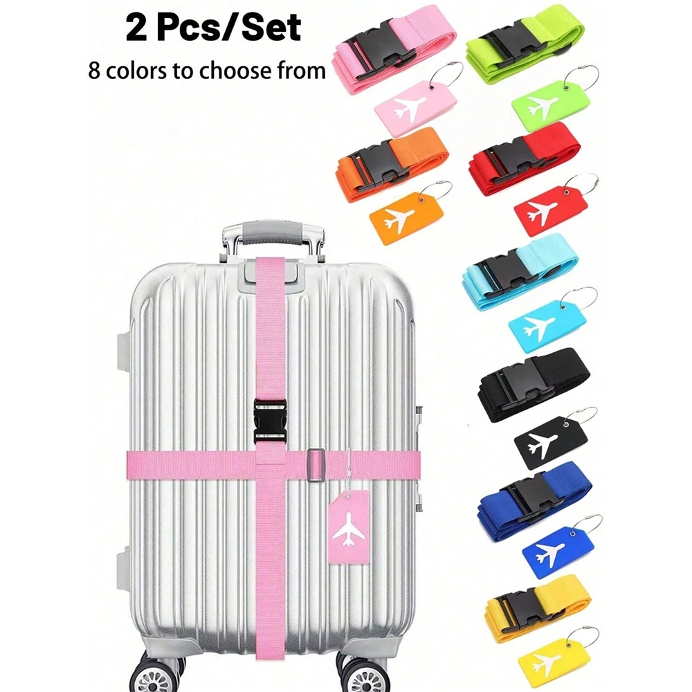 Bagageriemset met bagagelabel  - Travel Accessories List recensie en prijs