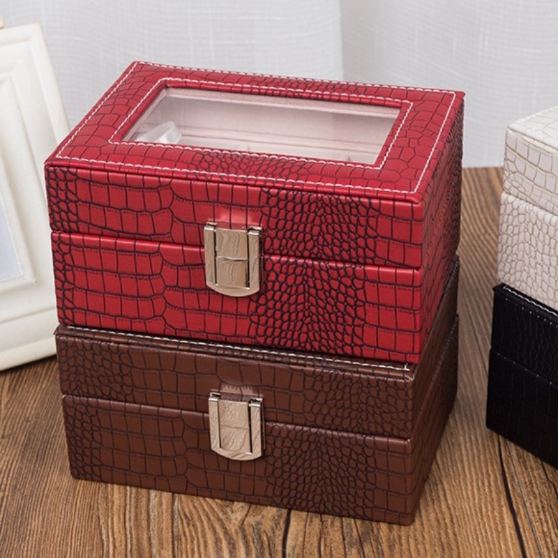 Lederen sieraden opbergdoos Gr - Travel Jewellery & Accessories Organiser recensie en prijs