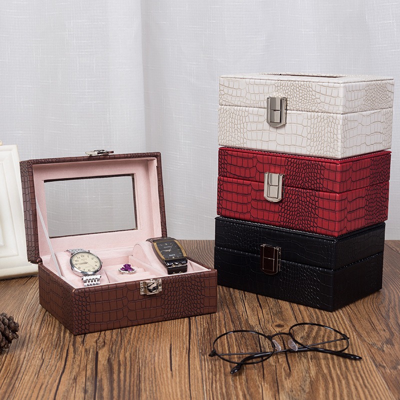 Lederen sieraden opbergdoos Gr - Travel Jewellery & Accessories Organiser recensie en prijs