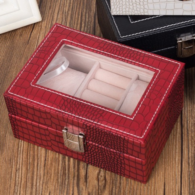 Lederen sieraden opbergdoos Gr - Travel Jewellery & Accessories Organiser recensie en prijs