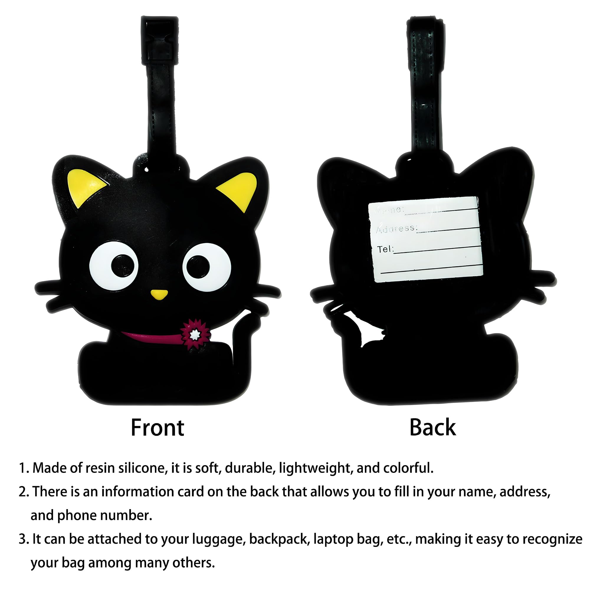 Schattig dierenbagagelabel Rei - Travel Accessories List recensie en prijs