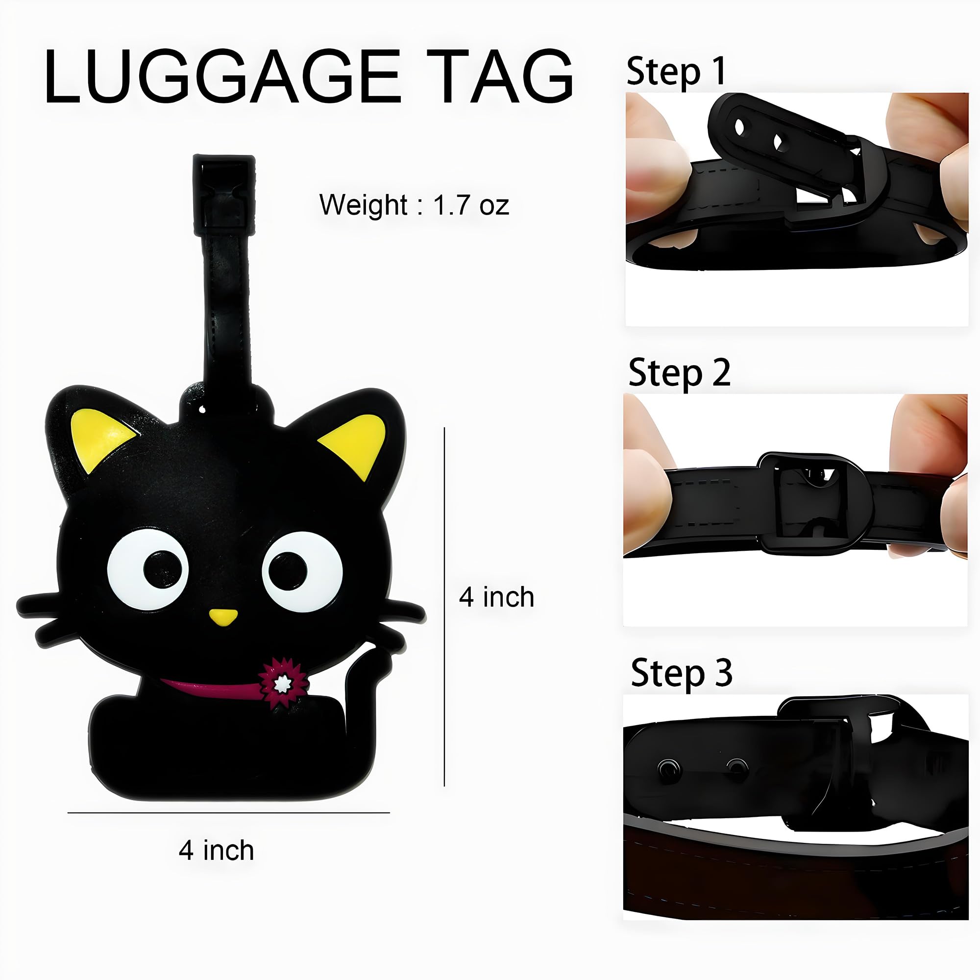 Schattig dierenbagagelabel Rei - Travel Accessories List recensie en prijs