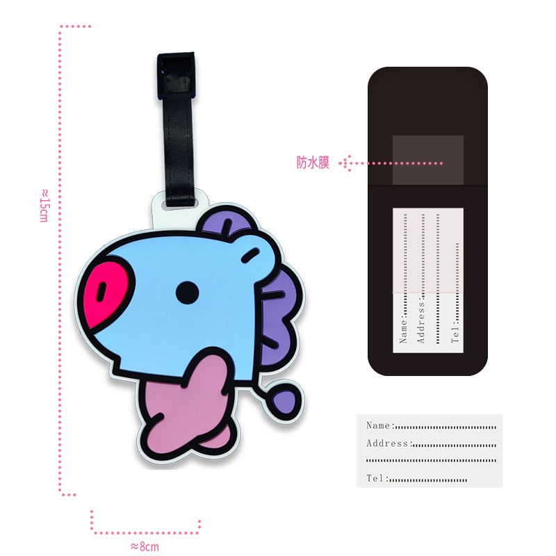 BT21 cartoon schattige sleutel - Travel Accessories List recensie en prijs