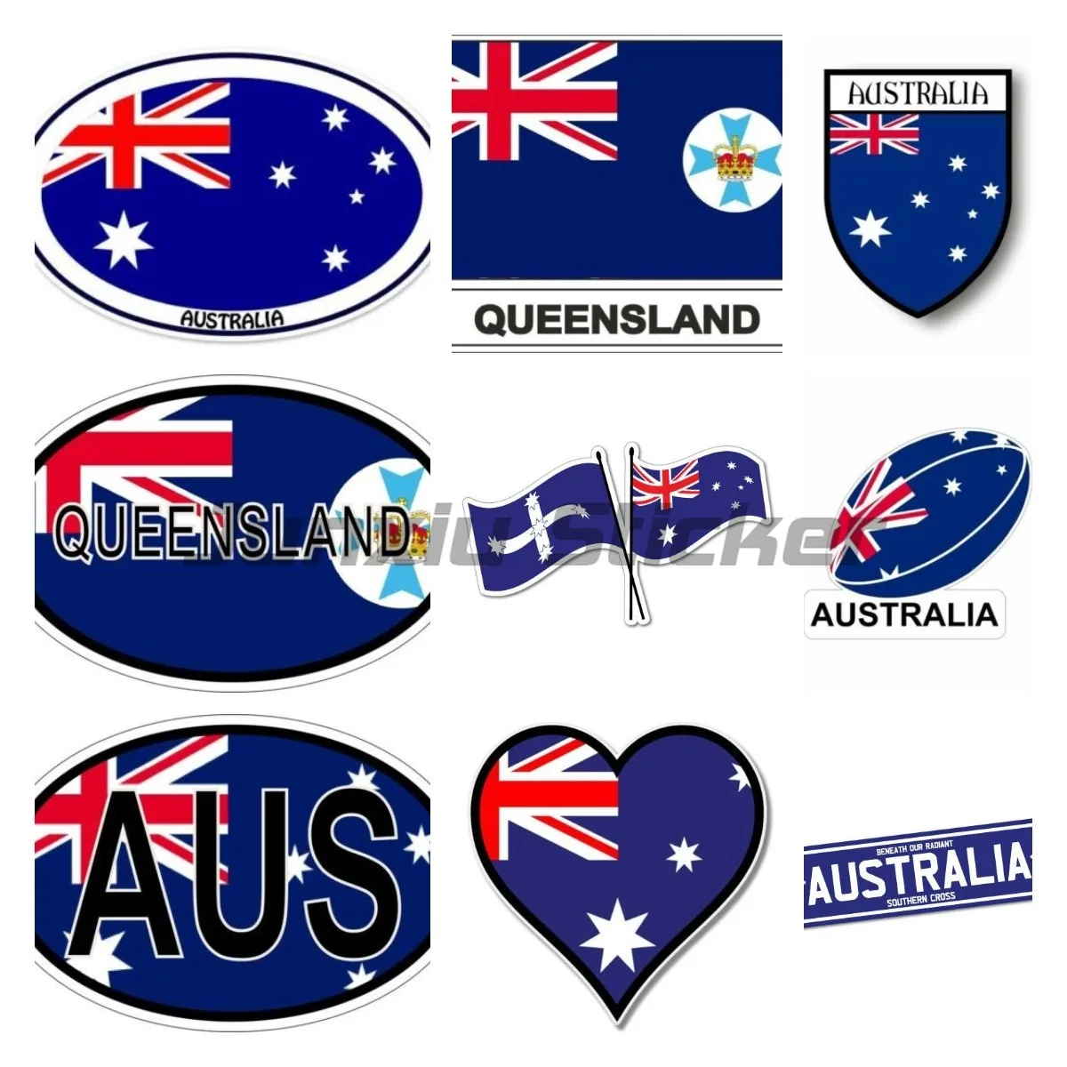 Australië Vinyl Auto Sticker L - Travel Accessories Australia recensie en prijs