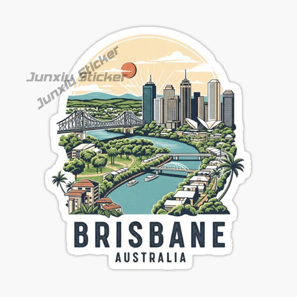 Australië BRISBANE Vlag Vinyl  - Travel Accessories Australia recensie en prijs
