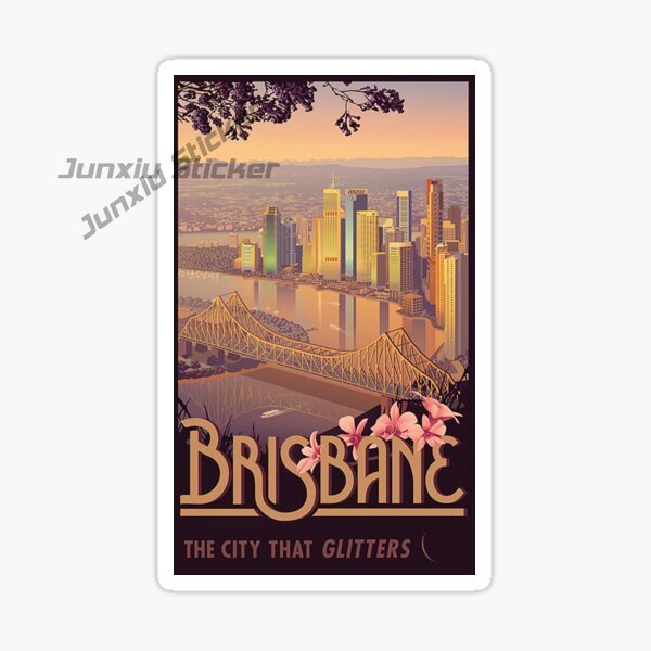 Australië BRISBANE Vlag Vinyl  - Travel Accessories Australia recensie en prijs