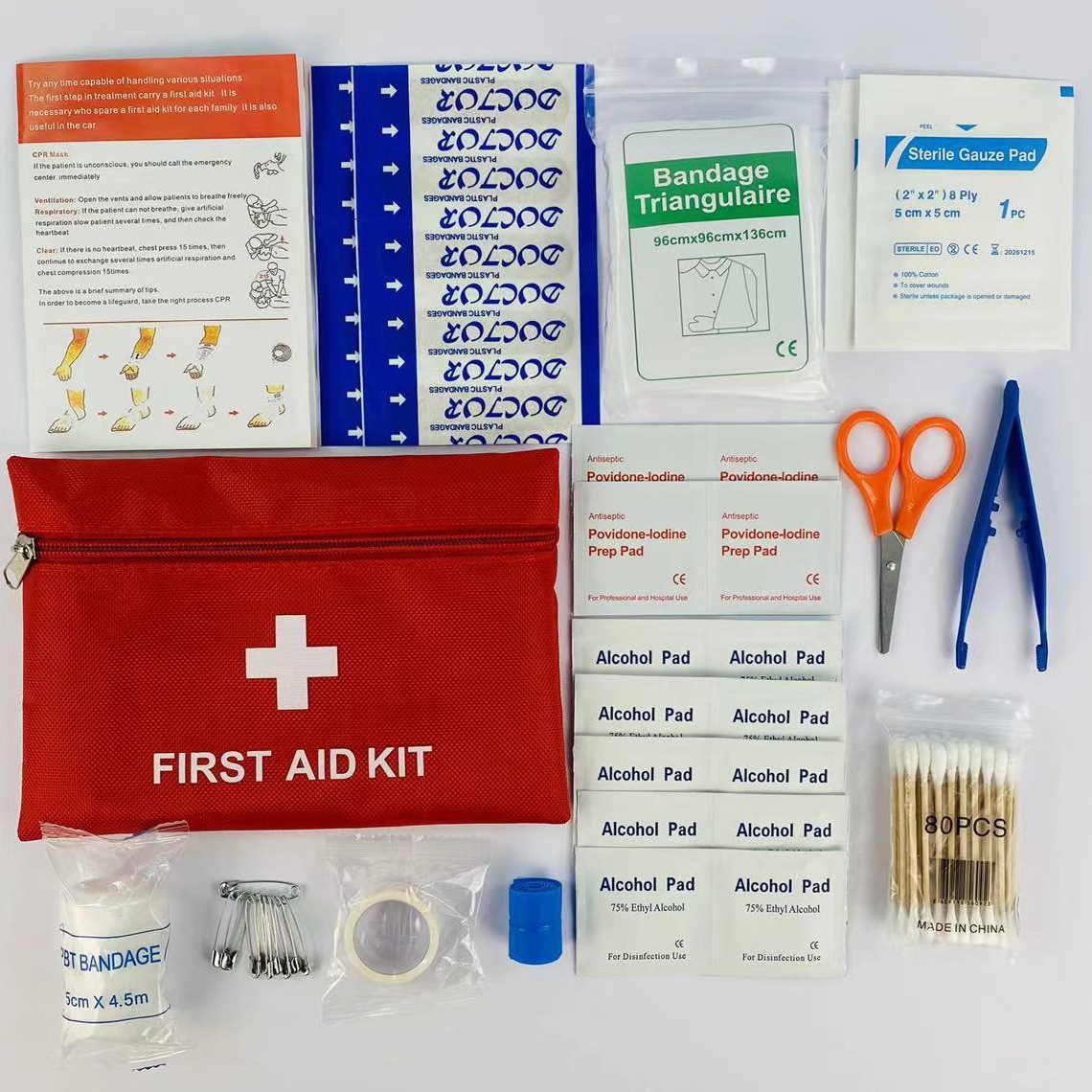 14-delige EHBO-kit traumakit m - Travel Accessories Essentials recensie en prijs