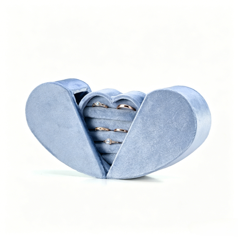 Fluwelen ring oorbellen opberg - Travel Jewellery & Accessories Organiser recensie en prijs