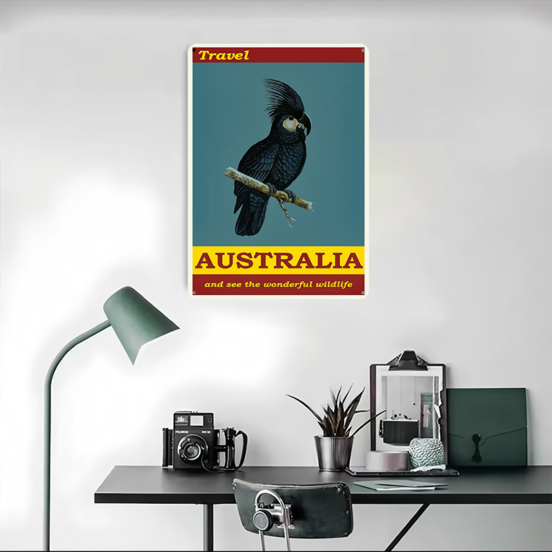 Australië Reisblikposter Aange - Travel Accessories Australia recensie en prijs