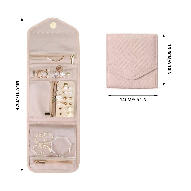 Opvouwbare sieradenrol Handige - Travel Jewellery & Accessories Organiser recensie en prijs