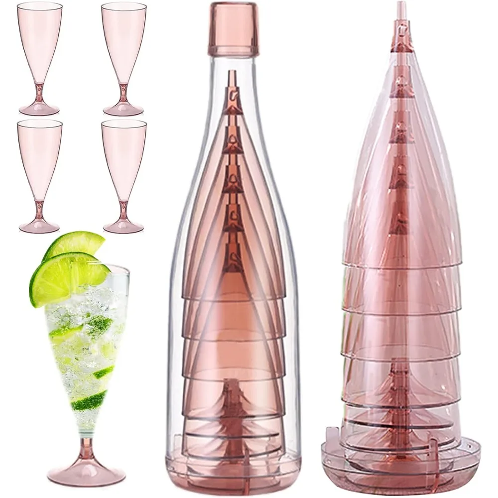 Nieuwe plastic opvouwbare cham - Travel Accessories Bottles recensie en prijs