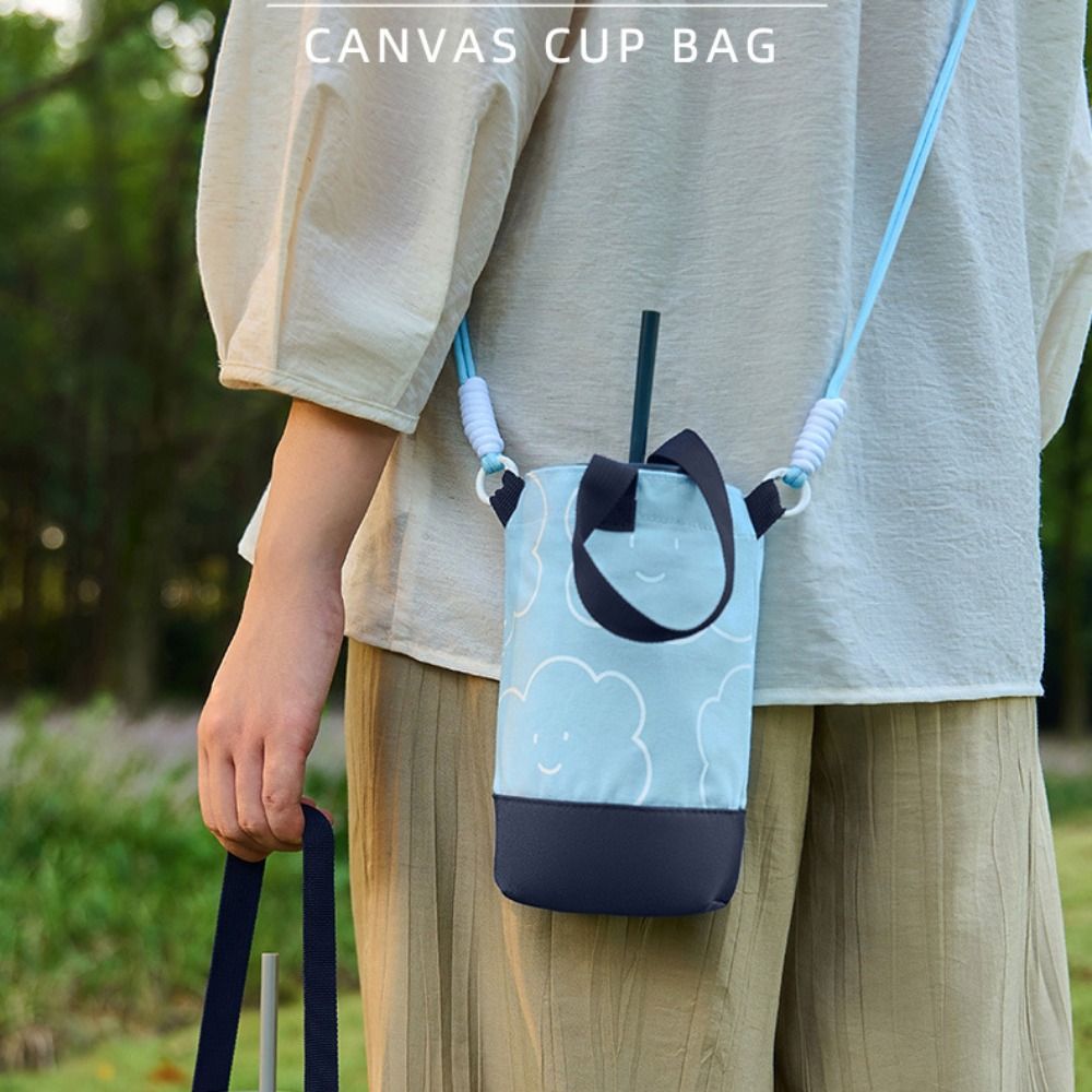 Outdoor Canvas Beker Tas Bedru - Travel Accessories Bottles recensie en prijs