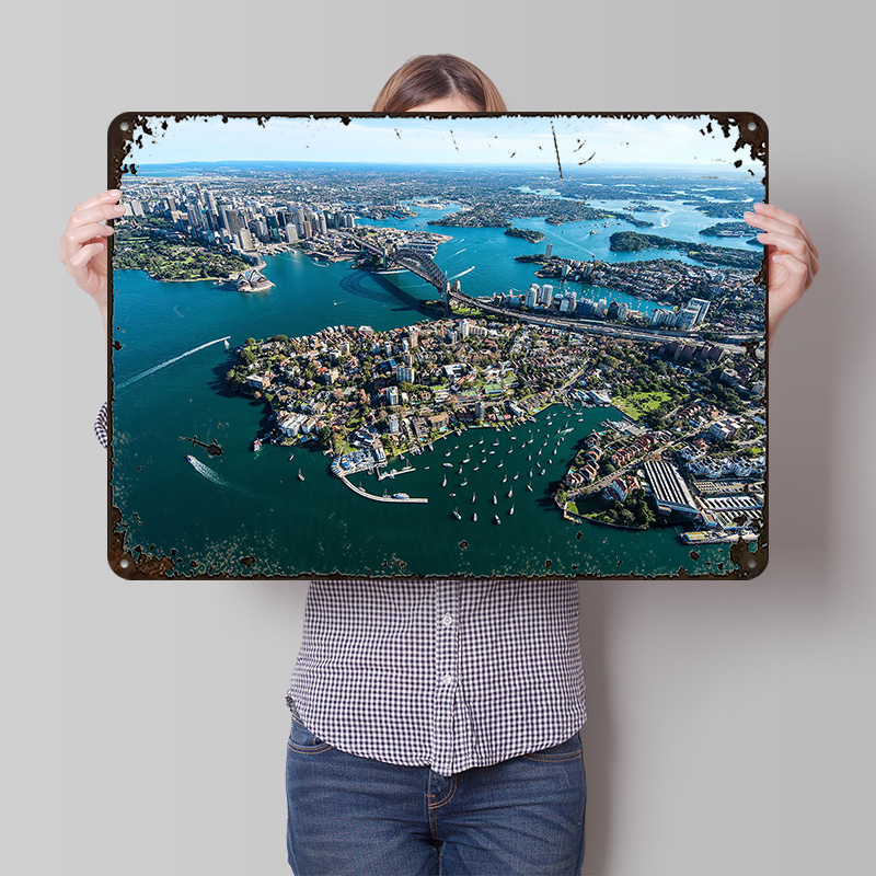 Sydney Australië Reisposter op - Travel Accessories Australia recensie en prijs