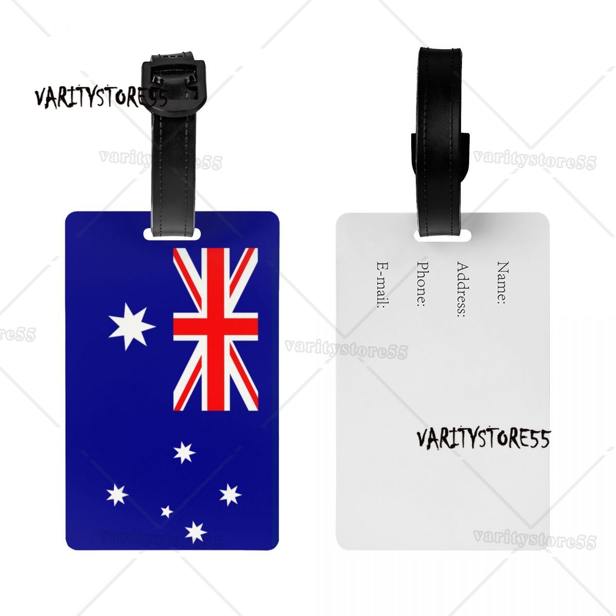 Australische vlag bagagelabels - Travel Accessories Australia recensie en prijs