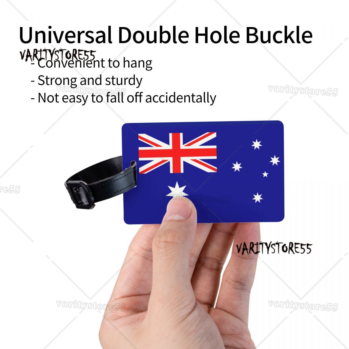 Australische vlag bagagelabels - Travel Accessories Australia recensie en prijs