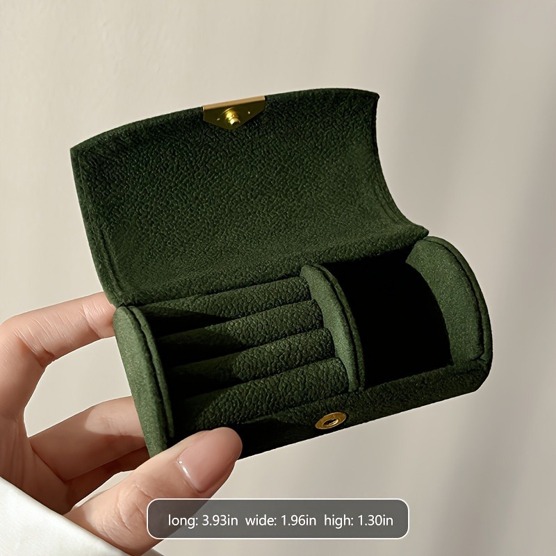 Luxe fluwelen sieradendoos voo - Travel Jewellery & Accessories Organiser recensie en prijs