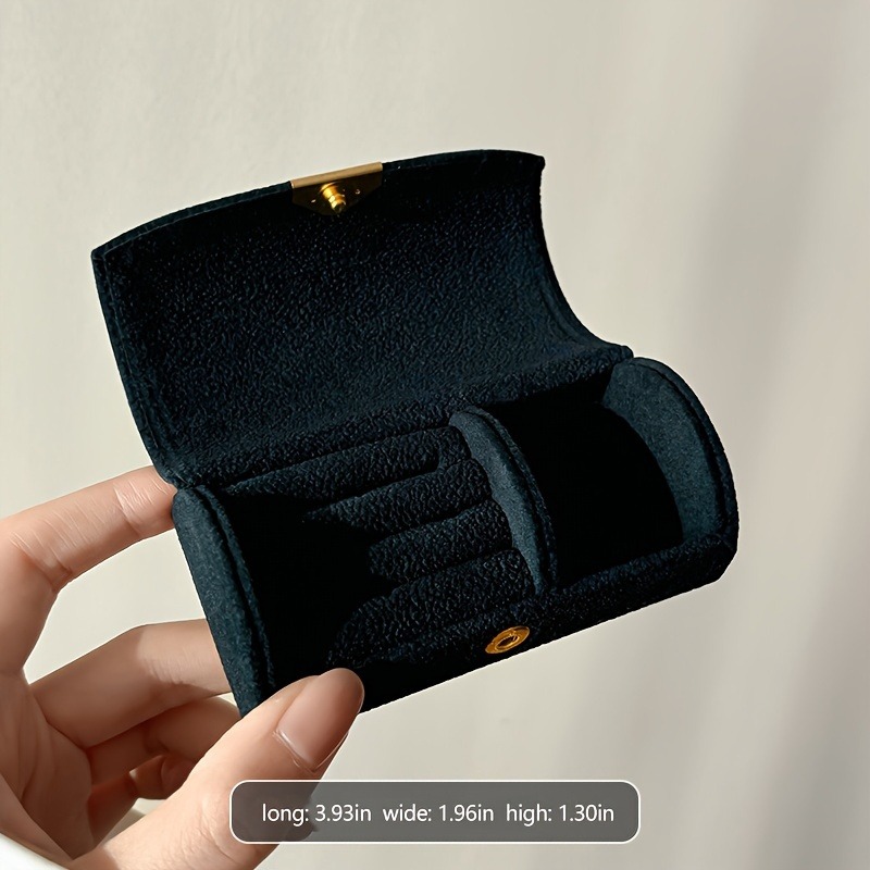 Luxe fluwelen sieradendoos voo - Travel Jewellery & Accessories Organiser recensie en prijs